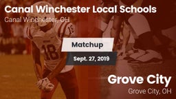 Matchup: Canal Winchester vs. Grove City  2019