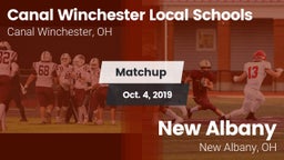 Matchup: Canal Winchester vs. New Albany  2019