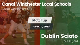 Matchup: Canal Winchester vs. Dublin Scioto  2020