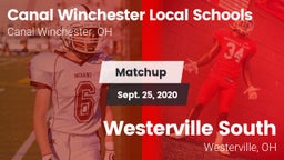 Matchup: Canal Winchester vs. Westerville South  2020