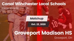 Matchup: Canal Winchester vs. Groveport Madison HS 2020