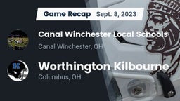 Recap: Canal Winchester Local Schools vs. Worthington Kilbourne  2023