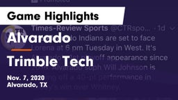 Alvarado  vs Trimble Tech  Game Highlights - Nov. 7, 2020