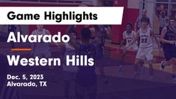 Alvarado  vs Western Hills  Game Highlights - Dec. 5, 2023