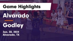 Alvarado  vs Godley  Game Highlights - Jan. 30, 2024