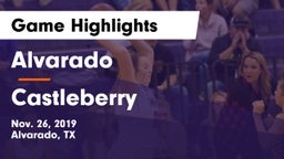 Alvarado  vs Castleberry  Game Highlights - Nov. 26, 2019