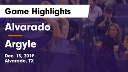 Alvarado  vs Argyle  Game Highlights - Dec. 13, 2019