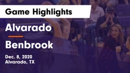 Alvarado  vs Benbrook Game Highlights - Dec. 8, 2020