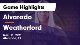 Alvarado  vs Weatherford Game Highlights - Nov. 11, 2021