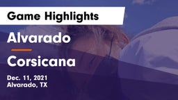 Alvarado  vs Corsicana Game Highlights - Dec. 11, 2021