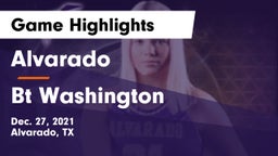 Alvarado  vs Bt Washington Game Highlights - Dec. 27, 2021