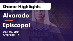 Alvarado  vs Episcopal Game Highlights - Dec. 28, 2021