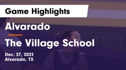 Alvarado  vs The Village School Game Highlights - Dec. 27, 2022