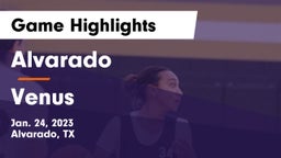 Alvarado  vs Venus  Game Highlights - Jan. 24, 2023