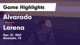Alvarado  vs Lorena  Game Highlights - Dec. 27, 2023