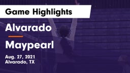 Alvarado  vs Maypearl  Game Highlights - Aug. 27, 2021