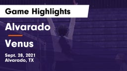 Alvarado  vs Venus  Game Highlights - Sept. 28, 2021