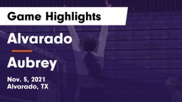 Alvarado  vs Aubrey  Game Highlights - Nov. 5, 2021