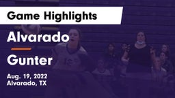 Alvarado  vs Gunter  Game Highlights - Aug. 19, 2022