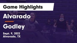 Alvarado  vs Godley  Game Highlights - Sept. 9, 2022