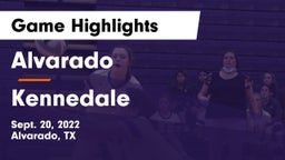 Alvarado  vs Kennedale  Game Highlights - Sept. 20, 2022