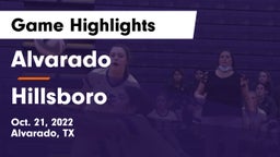Alvarado  vs Hillsboro  Game Highlights - Oct. 21, 2022