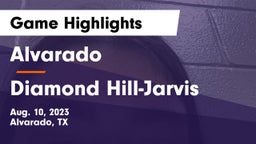 Alvarado  vs Diamond Hill-Jarvis  Game Highlights - Aug. 10, 2023