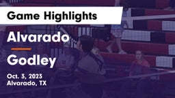 Alvarado  vs Godley  Game Highlights - Oct. 3, 2023