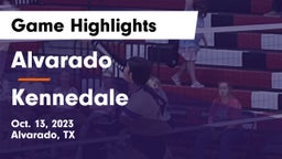 Alvarado  vs Kennedale  Game Highlights - Oct. 13, 2023