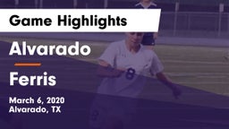 Alvarado  vs Ferris Game Highlights - March 6, 2020