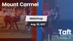 Matchup: Mount Carmel High vs. Taft  2017