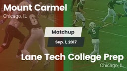 Matchup: Mount Carmel High vs. Lane Tech College Prep 2017
