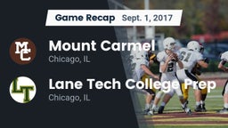 Recap: Mount Carmel  vs. Lane Tech College Prep 2017