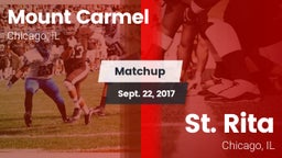 Matchup: Mount Carmel High vs. St. Rita  2017
