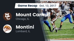 Recap: Mount Carmel  vs. Montini  2017