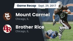 Recap: Mount Carmel  vs. Brother Rice  2017