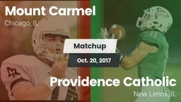 Matchup: Mount Carmel High vs. Providence Catholic  2017