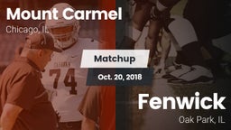 Matchup: Mount Carmel High vs. Fenwick  2018