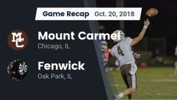 Recap: Mount Carmel  vs. Fenwick  2018