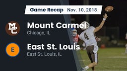 Recap: Mount Carmel  vs. East St. Louis  2018