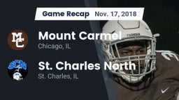 Recap: Mount Carmel  vs. St. Charles North  2018