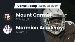 Recap: Mount Carmel  vs. Marmion Academy  2019