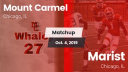 Matchup: Mount Carmel High vs. Marist  2019