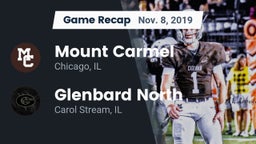 Recap: Mount Carmel  vs. Glenbard North  2019