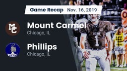 Recap: Mount Carmel  vs. Phillips  2019