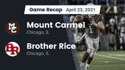 Recap: Mount Carmel  vs. Brother Rice  2021