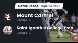 Recap: Mount Carmel  vs. Saint Ignatius College Prep 2021