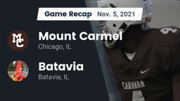 Recap: Mount Carmel  vs. Batavia  2021