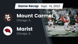 Recap: Mount Carmel  vs. Marist  2022