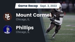 Recap: Mount Carmel  vs. Phillips  2022